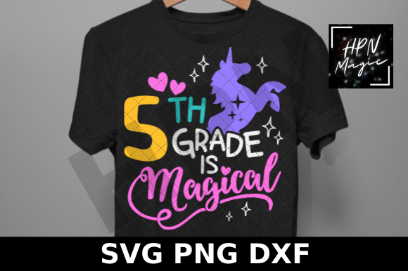5th Grade is Magical Svg Unicorn SVG Review