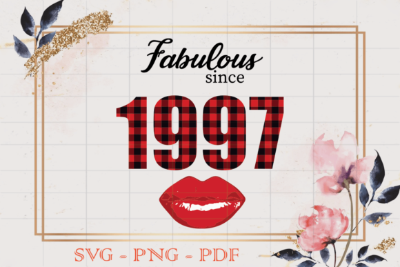 Fabulous Since 1997 Red Buffalo PlaidSVG Review