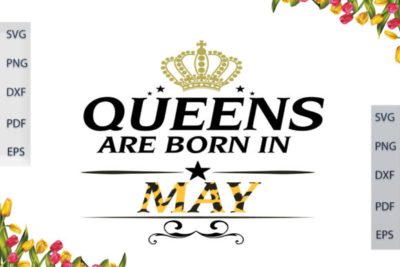 Gift for May Queens, Leopard Font