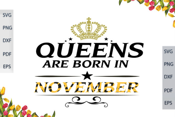 Gift for November Queens, Leopard Font Review