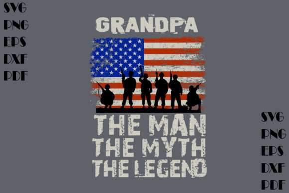 Grandpa the Man Myth Legend Veterian Review