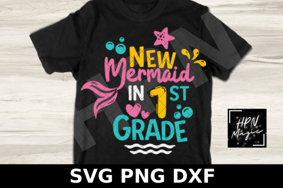 New Mermaid in 1st Grade SVG Review