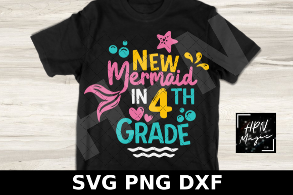 New Mermaid in 4th Grade SVG Review