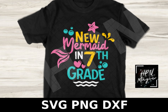 New Mermaid in 7th Grade SVG Review