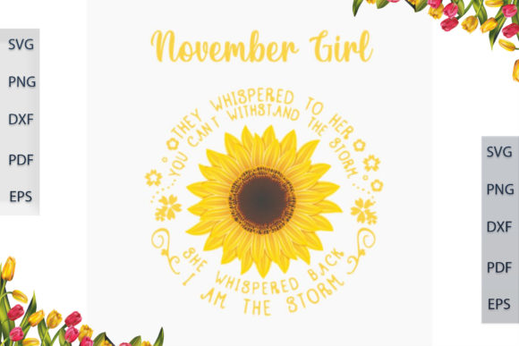 November Sunflower Girls Birthday Gifts Review