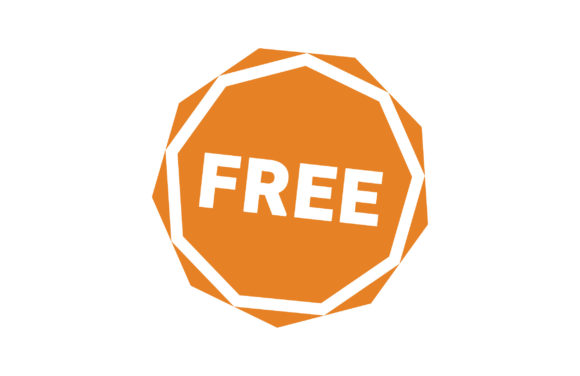 Reviewing Discount, Free Sticker Icon for Real Embroidery