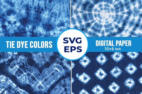 Tie Dye Digital Papers Pack Review for Embroidery