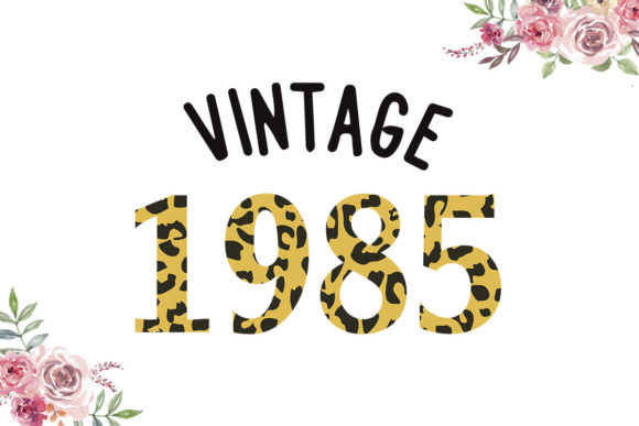Vintage 1985 Leopard Font Review
