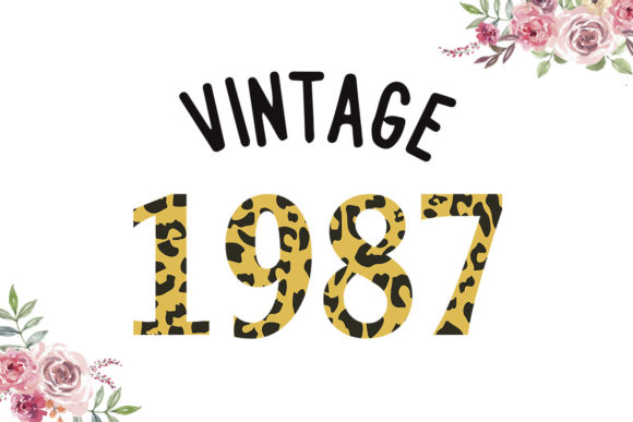 Vintage 1987 Leopard Font Review